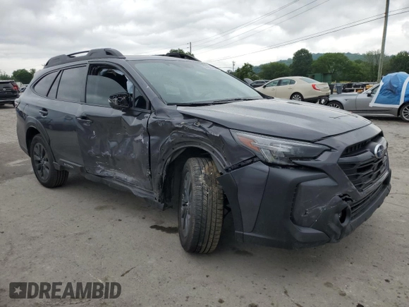 2023 Subaru Outback Onyx with VIN 4S4BTAJC8P3132913, listed as a Copart auction lot 56290105 with 48,348 mi miles and Salvage title. Bid and sale history available at DreamBid. Image 4.