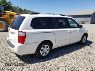 2010 Kia Sedona LX with VIN KNDMG4C33A6359612, listed as a Copart auction lot 55347545 with 197,699 mi miles and Clean Title. Bid and sale history available at carsss.com. Image 3.
