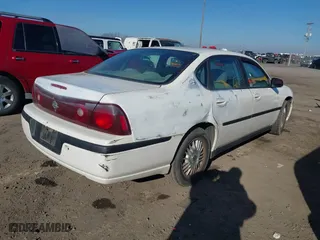 2003 Chevrolet Impala with VIN 2G1WF52E339264945, listed as a IAAI auction lot 41231159 with 166,388 mi miles. Bid and sale history available at carsss.com. Image 4.
