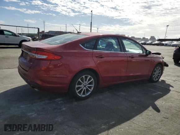 2017 Ford Fusion SE with VIN 3FA6P0H72HR408024, listed as a Copart auction lot 47261235 with 73,595 mi miles and Salvage Title. Bid and sale history available at carsss.com. Image 3.