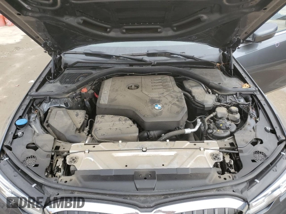 2019 BMW 3 Series 330i xDrive with VIN WBA5R7C54KAJ78726, listed as a Copart auction lot 49688165 with 51,481 mi miles and Salvage Title. Bid and sale history available at carsss.com. Image 11.