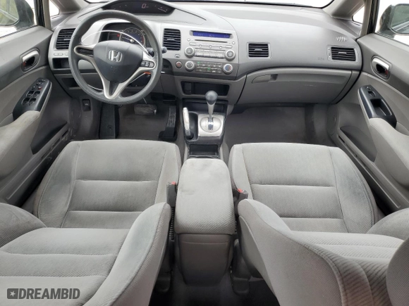 2009 Honda Civic Sdn LX with VIN 19XFA16559E050347, listed as a Copart auction lot 72923904 with 125,600 mi miles and Salvage Title. Bid and sale history available at carsss.com. Image 8.