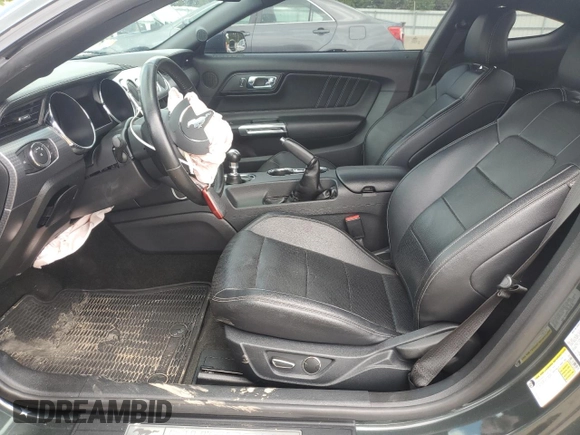 2015 Ford Mustang GT with VIN 1FA6P8CFXF5348412, listed as a Copart auction lot 58665155 with 41,878 mi miles and Salvage title. Bid and sale history available at DreamBid. Image 7.