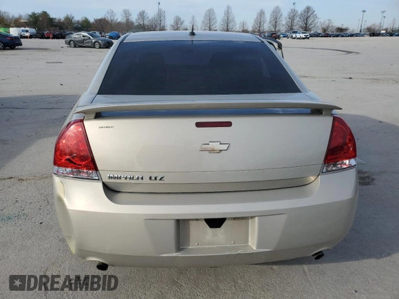 2012 Chevrolet Impala LTZ with VIN 2G1WC5E37C1195954, listed as a Copart auction lot 48585085 with 110,940 mi miles and Salvage Title. Bid and sale history available at DreamBid. Image 6.