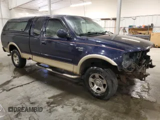 1999 Ford F-150 XL with VIN 2FTRX18L1XCA21529, listed as a Copart auction lot 45508675 with 258,940 mi miles and Salvage Title. Bid and sale history available at carsss.com. Image 4.