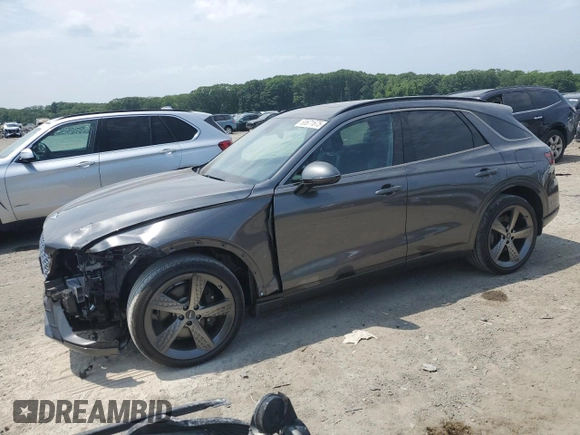 2024 Genesis GV70 2.5T with VIN 5NMMADTB1RH005871, listed as a Copart auction lot 60671675 with 15,786 mi miles and Salvage title. Bid and sale history available at DreamBid. Image 1.