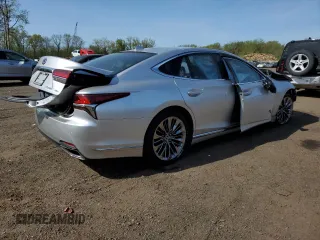 2019 Lexus LS 500 z VIN JTHC51FF3K5005648, wystawiony jako Copart lot #55071615 z przebiegiem 49 679 mil mil oraz Szkoda całkowita • Salvage title. Historia ofert i sprzedaży dostępna na DreamBid. Obrazek 3.