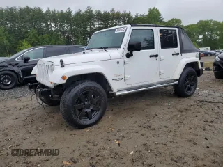 2013 Jeep Wrangler Unlimited Sahara with VIN 1C4HJWEG4DL562951, listed as a Copart auction lot 58001475 with 95,744 mi miles and Clean title. Bid and sale history available at DreamBid. Image 1.