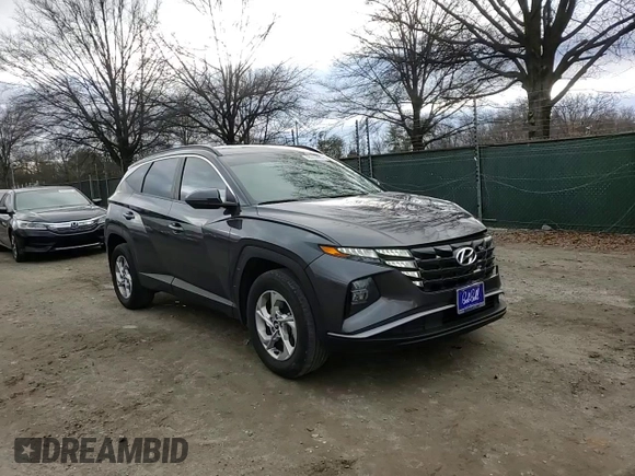 2022 Hyundai Tucson SEL with VIN 5NMJBCAE0NH070468, listed as a Copart auction lot 48060865 with 51,844 mi miles and Salvage Title. Bid and sale history available at carsss.com. Image 12.
