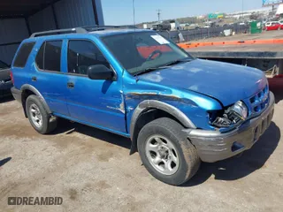 2001 Isuzu Rodeo S with VIN 4S2CK58W014315005, listed as a IAAI auction lot 41880618 with 147,384 mi miles. Bid and sale history available at carsss.com. Image 1.