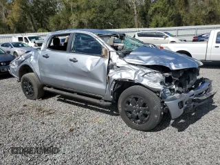 2023 Ford Ranger XL with VIN 1FTER4EH3PLE30437, listed as a Copart auction lot 45945975 with 21,535 mi miles and Salvage Title. Bid and sale history available at carsss.com. Image 4.