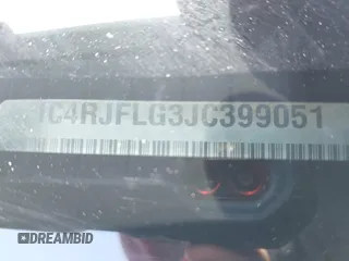 2018 Jeep Grand Cherokee Trailhawk с VIN 1C4RJFLG3JC399051, выставлен на аукционе IAAI как лот 42359437 с пробегом 70 956 миль миль и . История ставок и продаж доступна на DreamBid. Изображение 9.