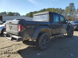 2023 Jeep Gladiator Sport z VIN 1C6HJTAG1PL560543, wystawiony jako Copart lot #43219155 z przebiegiem 19 999 mil mil oraz Szkoda całkowita • Salvage title. Historia ofert i sprzedaży dostępna na DreamBid. Obrazek 3.