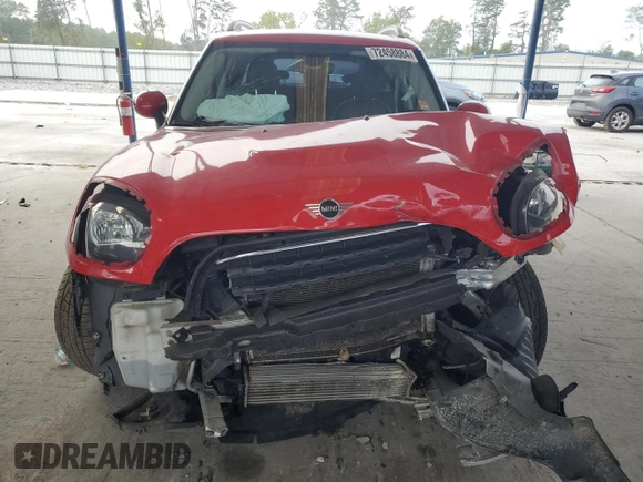 2019 MINI Countryman Cooper with VIN WMZYS7C5XK3F46256, listed as a Copart auction lot 72458884 with 98,557 mi miles and Salvage Title. Bid and sale history available at carsss.com. Image 5.