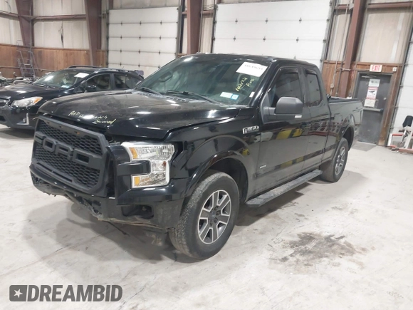 2017 Ford F-150 XL with VIN 1FTEX1EP0HFB72292, listed as a IAAI auction lot 41649699 with 102,132 mi miles. Bid and sale history available at carsss.com. Image 20.