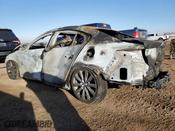 2019 Mazda 3 Premium with VIN 3MZBPAEM2KM102306, listed as a Copart auction lot 46299975 with Not Provided miles and Non Repairable. Bid and sale history available at DreamBid. Image 2.