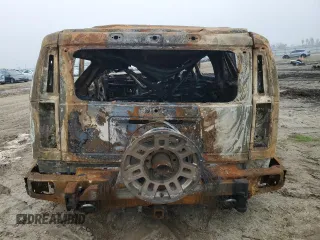 2007 Hummer H2 SUV with VIN 5GRGN23U27H101206, listed as a Copart auction lot 83620614 with 0 mi miles and Non Repairable. Bid and sale history available at carsss.com. Image 6.