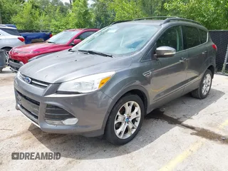 2013 Ford Escape SEL z VIN 1FMCU0H96DUC33699, wystawiony jako IAAI lot #42779073 z przebiegiem 120 992 mil mil oraz . Historia ofert i sprzedaży dostępna na DreamBid. Obrazek 2.