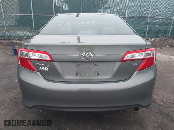2012 Toyota Camry L with VIN 4T1BF1FK7CU528875, listed as a IAAI auction lot 41688301 with 107,694 mi miles. Bid and sale history available at carsss.com. Image 16.