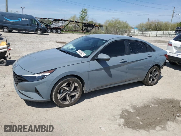 2023 Hyundai Elantra SEL с VIN KMHLS4AG5PU417753, выставлен на аукционе Copart как лот 53434915 с пробегом 15 147 миль миль и Списание • Salvage title. История ставок и продаж доступна на DreamBid. Изображение 1.
