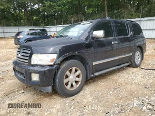 2006 Infiniti QX56 with VIN 5N3AA08A36N812115, listed as a Copart auction lot 71002914 with 347,383 mi miles and Salvage Title. Bid and sale history available at carsss.com. Image 1.