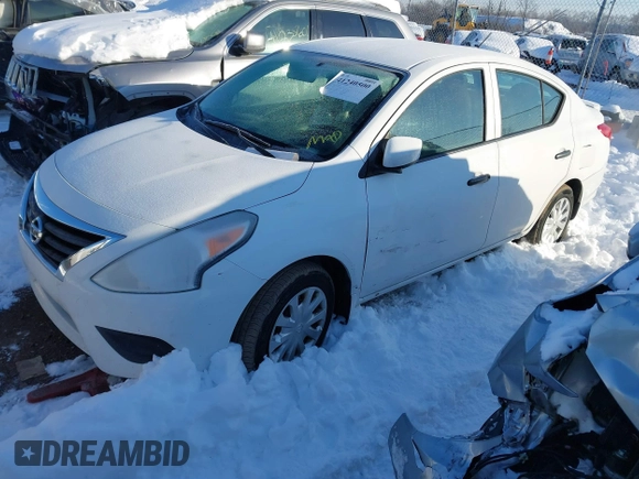 2016 Nissan Versa SV with VIN 3N1CN7AP9GL826414, listed as a IAAI auction lot 41240500 with 94,988 mi miles. Bid and sale history available at carsss.com. Image 18.