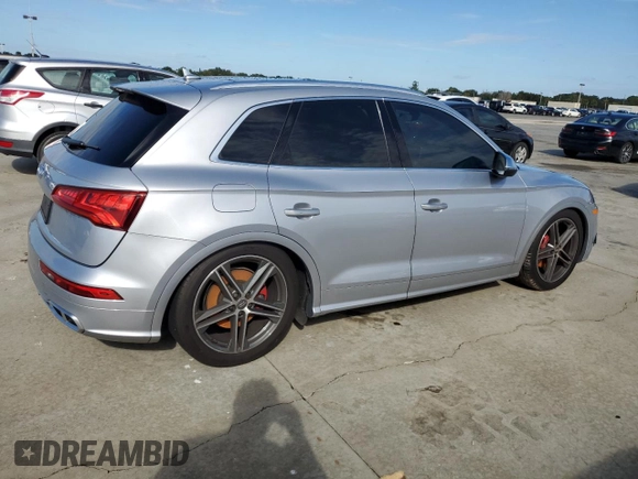 2019 Audi SQ5 Premium Plus with VIN WA1B4AFY1K2001448, listed as a Copart auction lot 73913714 with Not Provided miles and Non Repairable. Bid and sale history available at DreamBid. Image 3.