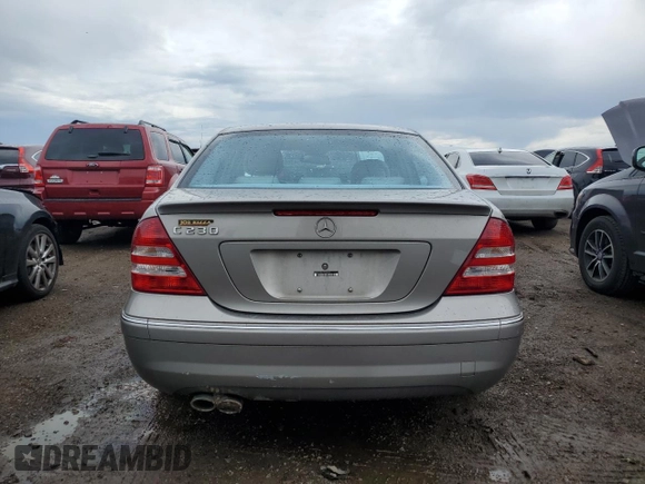 2007 Mercedes-Benz C 230 Sport with VIN WDBRF52H77E024054, listed as a Copart auction lot 54366155 with 99,409 mi miles and Clean Title. Bid and sale history available at DreamBid. Image 6.
