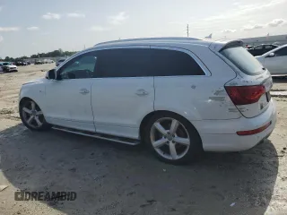 2012 Audi Q7 S line with VIN WA1DGAFE5CD006762, listed as a Copart auction lot 58447315 with 144,907 mi miles and Clean title. Bid and sale history available at DreamBid. Image 2.
