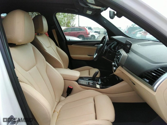 2018 BMW X3 xDrive30i with VIN 5UXTR9C52JLD74769, listed as a IAAI auction lot 41698274 with 89,635 mi miles. Bid and sale history available at carsss.com. Image 5.