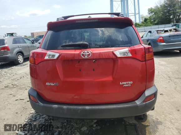 2013 Toyota RAV4 Limited с VIN 2T3DFREV1DW054384, выставлен на аукционе Copart как лот 61903215 с пробегом 136 685 миль миль и Списание • Salvage title. История ставок и продаж доступна на DreamBid. Изображение 6.