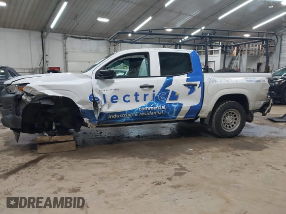 2023 Chevrolet Colorado 2WD Work Truck with VIN 1GCPSBEK3P1230828, listed as a IAAI auction lot 42211557 with 35,153 mi miles and . Bid and sale history available at DreamBid. Image 14.
