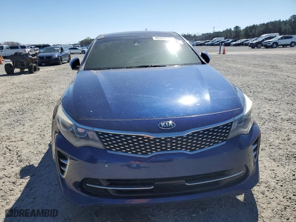 2017 Kia Optima SX Limited with VIN 5XXGV4L23HG132376, listed as a Copart auction lot 49354895 with 154,053 mi miles and Salvage Title. Bid and sale history available at carsss.com. Image 5.