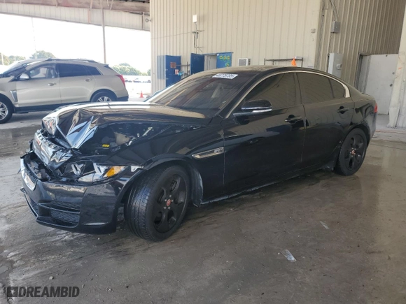 2017 Jaguar XE 25t with VIN SAJAR4BG0HA976668, listed as a Copart auction lot 46775785 with 86,416 mi miles and Salvage Title. Bid and sale history available at carsss.com. Image 1.
