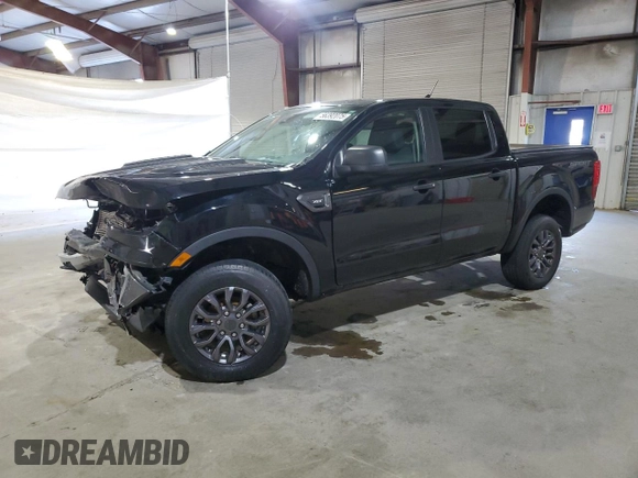 2021 Ford Ranger XL with VIN 1FTER4FH9MLD43538, listed as a Copart auction lot 56392075 with 64,336 mi miles and Salvage title. Bid and sale history available at DreamBid. Image 1.