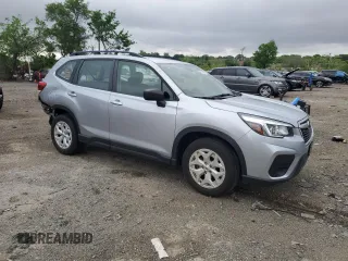 2019 Subaru Forester with VIN JF2SKACC9KH443011, listed as a Copart auction lot 55320985 with 26,734 mi miles and Salvage title. Bid and sale history available at DreamBid. Image 4.