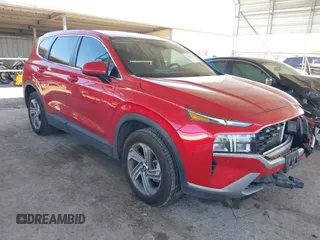 2021 Hyundai Santa Fe SE with VIN 5NMS14AJ5MH311823, listed as a IAAI auction lot 41301373 with 70,379 mi miles. Bid and sale history available at carsss.com. Image 1.