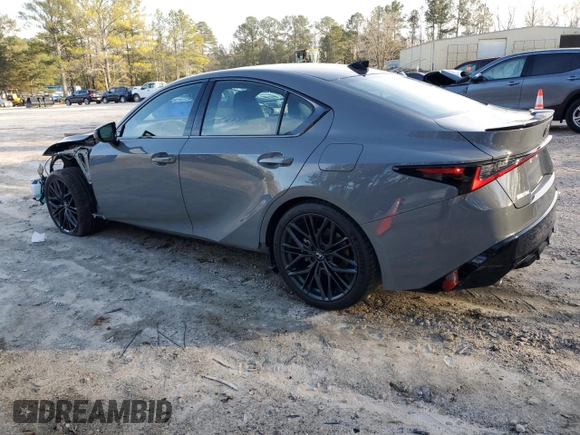 2023 Lexus IS with VIN JTHBZ1B25P5070401, listed as a Copart auction lot 45193095 with 16,017 mi miles and Salvage Title. Bid and sale history available at carsss.com. Image 2.