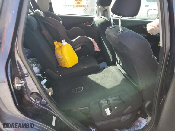 2009 Honda Fit Sport w/Navi with VIN JHMGE88649S011431, listed as a Copart auction lot 50240795 with 0 mi miles and Salvage Title. Bid and sale history available at carsss.com. Image 10.