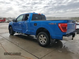 2021 Ford F-150 XL with VIN 1FTFX1E82MKE64671, listed as a Copart auction lot 51819705 with 34,913 mi miles and Salvage title. Bid and sale history available at DreamBid. Image 2.