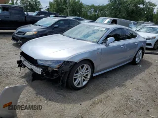 2016 Audi A7 3.0 Premium Plus with VIN WAUWGAFC7GN146483, listed as a Copart auction lot 60906483 with 82,641 mi miles. Bid and sale history available at carsss.com. Image 1.