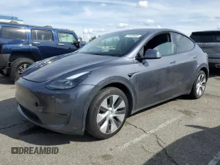 2023 Tesla Model Y Long Range with VIN 7SAYGAEEXPF685356, listed as a Copart auction lot 51484605 with 42,119 mi miles and Salvage Title. Bid and sale history available at DreamBid. Image 1.