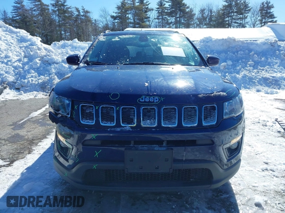 2021 Jeep Compass Altitude z VIN 3C4NJDBB0MT552101, wystawiony jako IAAI lot #41578726 z przebiegiem 49 684 mil mil oraz . Historia ofert i sprzedaży dostępna na DreamBid. Obrazek 12.