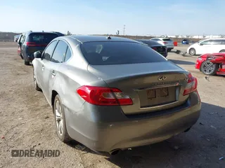 2012 Infiniti M37 with VIN JN1BY1AP0CM335181, listed as a IAAI auction lot 41563791 with 110,316 mi miles. Bid and sale history available at carsss.com. Image 3.