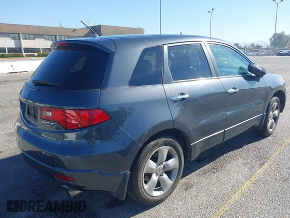 2007 Acura RDX Tech Pkg with VIN 5J8TB18557A012048, listed as a IAAI auction lot 41865836 with 170,611 mi miles. Bid and sale history available at carsss.com. Image 4.