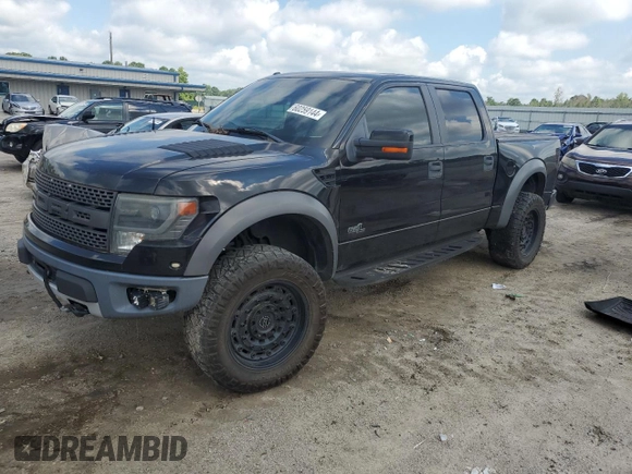 2014 Ford F-150 SVT Raptor with VIN 1FTFW1R60EFB24554, listed as a Copart auction lot 60259144 with 181,027 mi miles and Salvage Title. Bid and sale history available at carsss.com. Image 1.