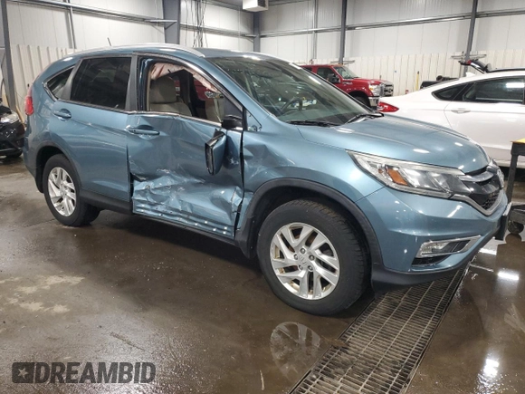 2015 Honda CR-V EX-L with VIN 5J6RM4H71FL004533, listed as a Copart auction lot 87216834 with 133,752 mi miles and Salvage Title. Bid and sale history available at carsss.com. Image 4.