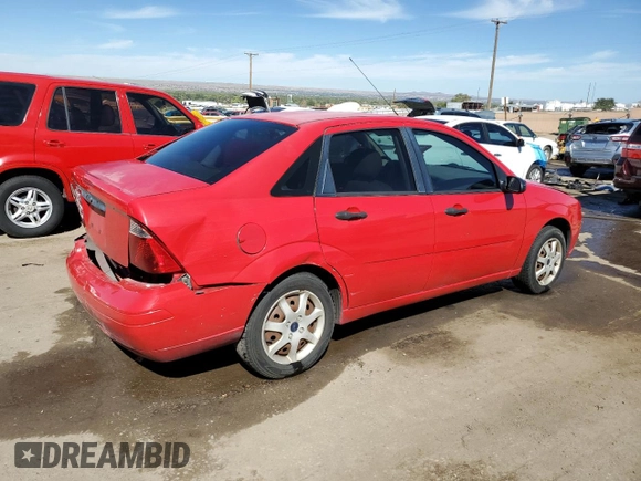 2005 Ford Focus S with VIN 1FAFP34N75W276781, listed as a Copart auction lot 71846484 with 192,448 mi miles and Salvage Title. Bid and sale history available at carsss.com. Image 3.