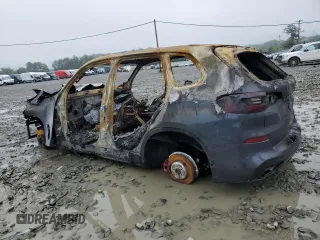 2021 BMW X5 xDrive40i with VIN 5UXCR6C07M9E66741, listed as a Copart auction lot 56325415 with Not provided miles and Salvage title. Bid and sale history available at DreamBid. Image 2.
