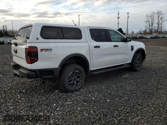 2024 Ford Ranger XLT with VIN 1FTER4HH5RLE15159, listed as a Copart auction lot 46310435 with 1,858 mi miles and Salvage Title. Bid and sale history available at carsss.com. Image 3.